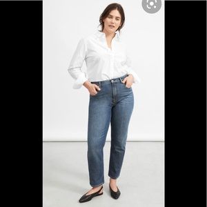 Everlane Jeans 31 Regular High Rise Straight Leg